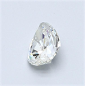 Natural Diamond 0.60 Carats, Pear with  Cut, I Color, VVS2 Clarity and Certified by GIA