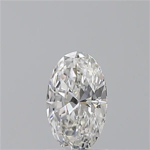 Picture of Natural Diamond 0.90 Carats, Oval with  Cut, G Color, VVS2 Clarity and Certified by GIA
