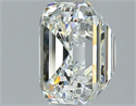 Natural Diamond 3.03 Carats, Asscher with  Cut, J Color, VVS1 Clarity and Certified by GIA