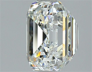 Foto Diamante Natural 3.03 quilates, Asscher , Color J, claridad VVS1 y certificado GIA de