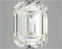 Diamante Natural 6.01 quilates, Esmeralda , Color J, claridad VS1 y certificado HRD