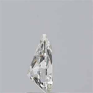 Foto Diamante Natural 0.70 quilates, De pera , Color G, claridad VVS2 y certificado IGI de