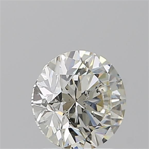Foto Diamante Natural 1.51 quilates, Redondo , Color I, claridad SI1 y certificado HRD de