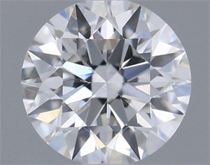 Picture of Natural Diamond 0.42 Carats, Round with Very Good Cut, E Color, SI1 Clarity and Certified by GIA