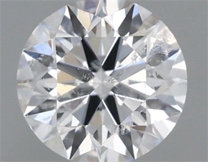 Picture of Natural Diamond 0.40 Carats, Round with Excellent Cut, E Color, SI2 Clarity and Certified by IGI