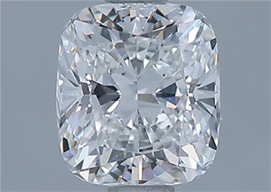 Foto Diamante Natural 0.80 quilates, Del cojín , Color F, claridad VS1 y certificado GIA de