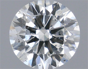 Foto Diamante Natural 0.44 quilates, Redondo , Color F, claridad SI2 y certificado IGI de