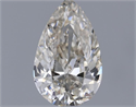 Diamante Natural 0.50 quilates, De pera , Color K, claridad VVS1 y certificado GIA
