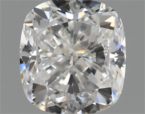 Foto Diamante Natural 0.50 quilates, Del cojín , Color H, claridad VVS2 y certificado GIA de