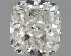 Picture of Natural Diamond 0.91 Carats, Cushion with  Cut, I Color, VVS1 Clarity and Certified by GIA