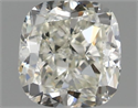 Natural Diamond 0.40 Carats, Cushion with  Cut, J Color, VVS2 Clarity and Certified by GIA