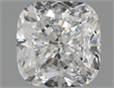 Natural Diamond 0.41 Carats, Cushion with  Cut, E Color, VVS1 Clarity and Certified by GIA