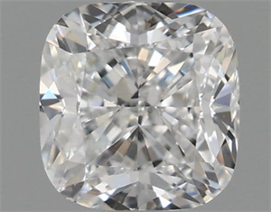 Picture of Natural Diamond 0.41 Carats, Cushion with  Cut, E Color, VVS1 Clarity and Certified by GIA