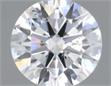 Natural Diamond 0.40 Carats, Round with Very Good Cut, F Color, SI2 Clarity and Certified by IGI
