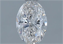 Diamante Natural 0.50 quilates, Ovalado , Color G, claridad SI1 y certificado GIA