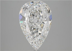 Foto Diamante Natural 3.46 quilates, De pera , Color D, claridad IF y certificado GIA de