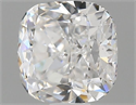 Natural Diamond 0.70 Carats, Cushion with  Cut, E Color, VS2 Clarity and Certified by GIA