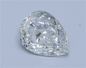 Foto Diamante Natural 5.31 quilates, De pera , Color D, claridad SI2 y certificado GIA de