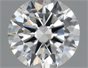Natural Diamond 0.40 Carats, Round with Excellent Cut, G Color, SI2 Clarity and Certified by IGI