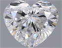 Natural Diamond 2.05 Carats, Heart with  Cut, E Color, FL Clarity and Certified by GIA