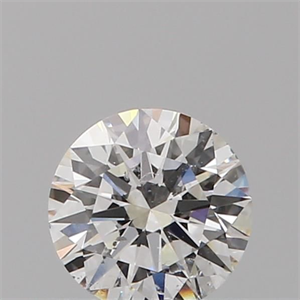 Picture of Natural Diamond 0.41 Carats, Round with Excellent Cut, E Color, SI2 Clarity and Certified by GIA