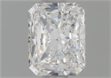Natural Diamond 0.70 Carats, Radiant with  Cut, E Color, VVS2 Clarity and Certified by GIA