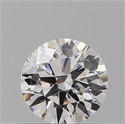 Natural Diamond 0.40 Carats, Round with Excellent Cut, E Color, I1 Clarity and Certified by GIA