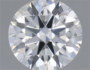 Foto Diamante Natural 0.40 quilates, Redondo , Color G, claridad SI2 y certificado IGI de