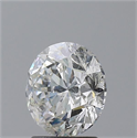 Natural Diamond 2.01 Carats, Round with Very Good Cut, G Color, I1 Clarity and Certified by GIA