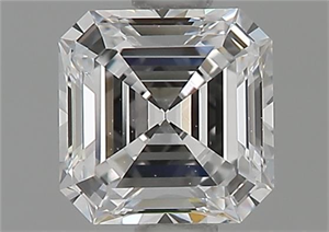 Foto Diamante Natural 0.76 quilates, Asscher , Color D, claridad VVS1 y certificado GIA de