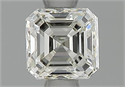 Natural Diamond 0.62 Carats, Asscher with  Cut, J Color, VS1 Clarity and Certified by GIA