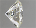 Natural Diamond 0.80 Carats, Round with Excellent Cut, K Color, SI1 Clarity and Certified by GIA