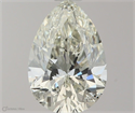 Natural Diamond 1.11 Carats, Pear with  Cut, M Color, I1 Clarity and Certified by GIA