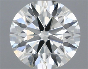 Foto Diamante Natural 0.40 quilates, Redondo , Color H, claridad SI2 y certificado IGI de