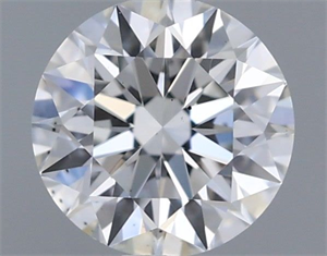 Foto Diamante Natural 0.44 quilates, Redondo , Color E, claridad VS2 y certificado GIA de