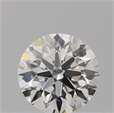 Diamante Natural 0.45 quilates, Redondo , Color H, claridad VVS2 y certificado GIA