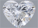 Natural Diamond 0.41 Carats, Heart with  Cut, E Color, VVS1 Clarity and Certified by GIA