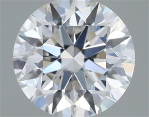 Picture of Natural Diamond 0.44 Carats, Round with Excellent Cut, F Color, VVS2 Clarity and Certified by GIA