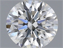 Natural Diamond 0.40 Carats, Round with Excellent Cut, H Color, VS1 Clarity and Certified by GIA