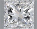 Diamante Natural 1.10 quilates, Princesa , Color E, claridad VS1 y certificado GIA