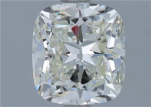 Picture of Natural Diamond 1.58 Carats, Cushion with  Cut, J Color, VVS2 Clarity and Certified by GIA