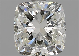 Picture of Natural Diamond 1.60 Carats, Cushion with  Cut, J Color, VVS1 Clarity and Certified by GIA