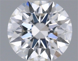 Foto Diamante Natural 0.40 quilates, Redondo , Color E, claridad VVS2 y certificado GIA de
