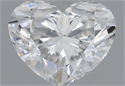 Natural Diamond 0.50 Carats, Heart with  Cut, F Color, VS2 Clarity and Certified by GIA