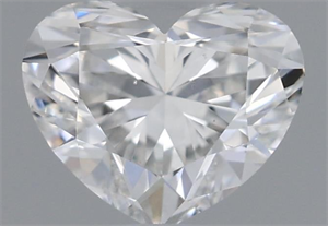 Picture of Natural Diamond 0.50 Carats, Heart with  Cut, F Color, VS2 Clarity and Certified by GIA