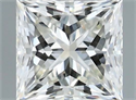 Natural Diamond 0.40 Carats, Princess with  Cut, K Color, VVS2 Clarity and Certified by GIA