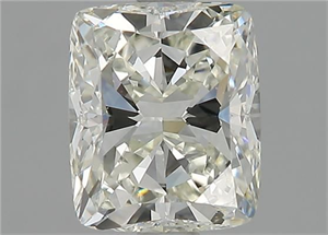 Picture of Natural Diamond 1.55 Carats, Cushion with  Cut, J Color, VS1 Clarity and Certified by GIA