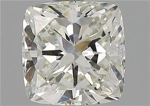 Foto Diamante Natural 1.51 quilates, Del cojín , Color J, claridad VS1 y certificado GIA de