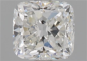 Foto Diamante Natural 1.51 quilates, Del cojín , Color G, claridad SI1 y certificado GIA de