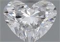 Natural Diamond 0.50 Carats, Heart with  Cut, E Color, SI2 Clarity and Certified by GIA